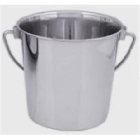 QT Dog SS0143 6 Quart Bucket - Stainless Steel